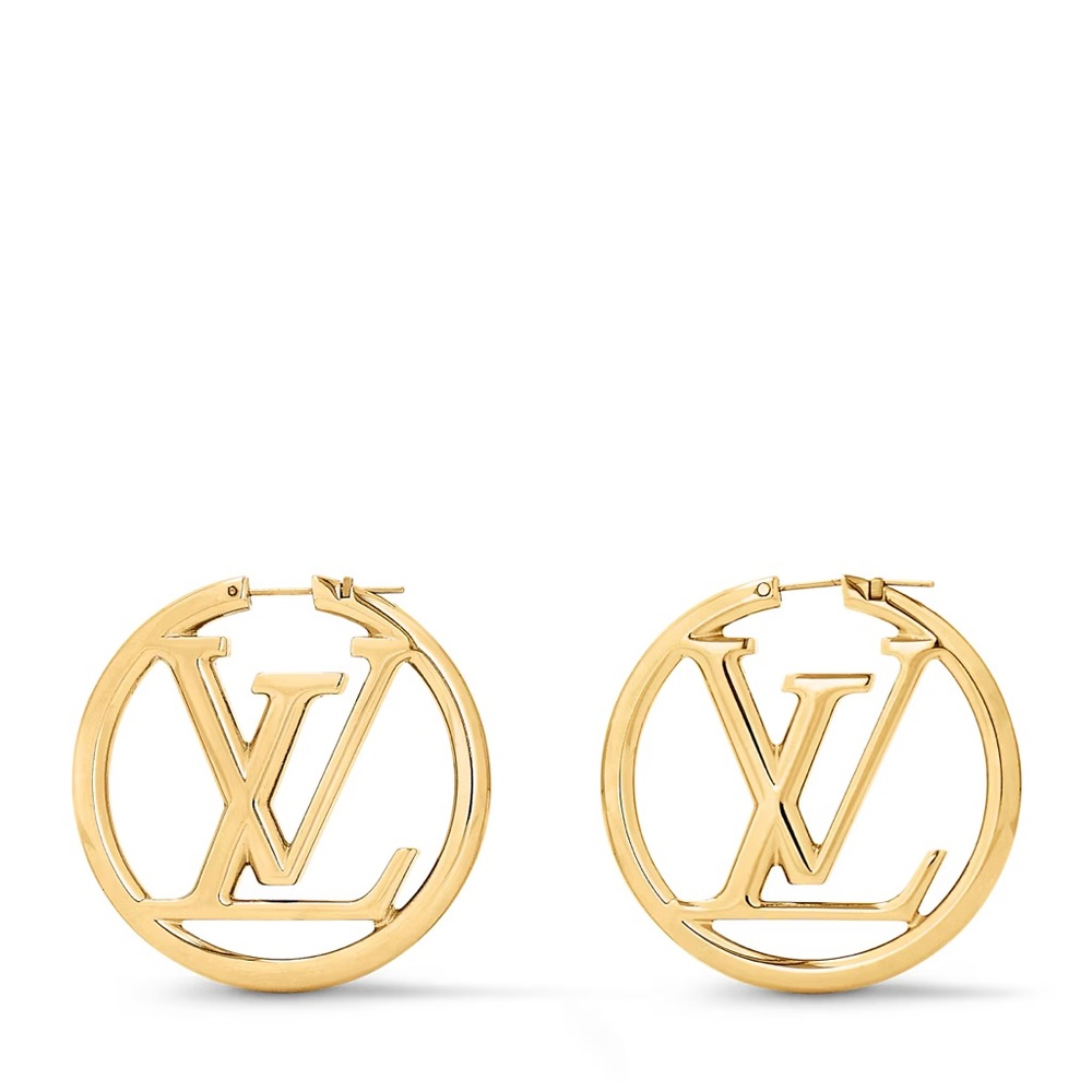 Louis Vuitton Louise Hoop GM Earrings